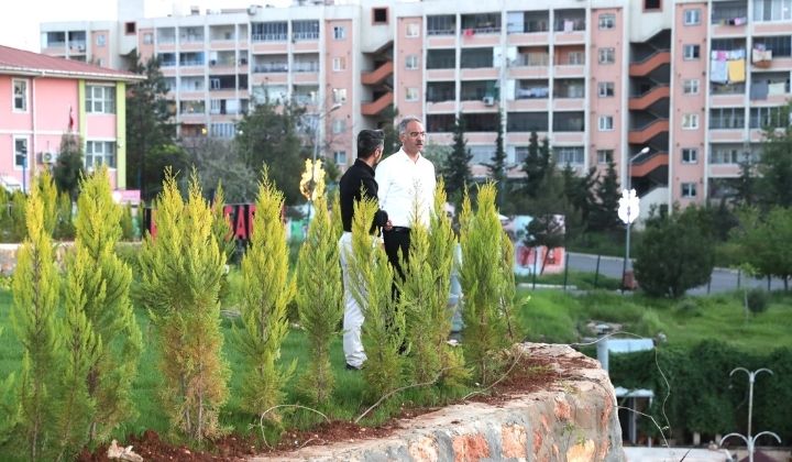 Eyyübiye'de Yeni Park İnşaatı Son Aşamada