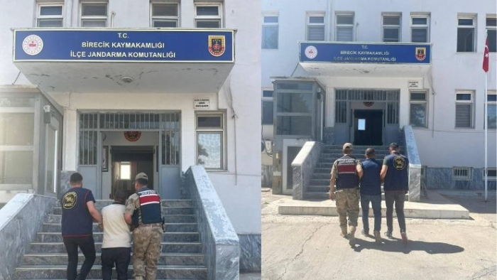 Birecik'te Aranan 2 Hükümlü Jandarma Yakalandı