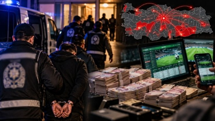 18 İlde Yasa Dışı Bahis Operasyonu! 55 Gözaltı