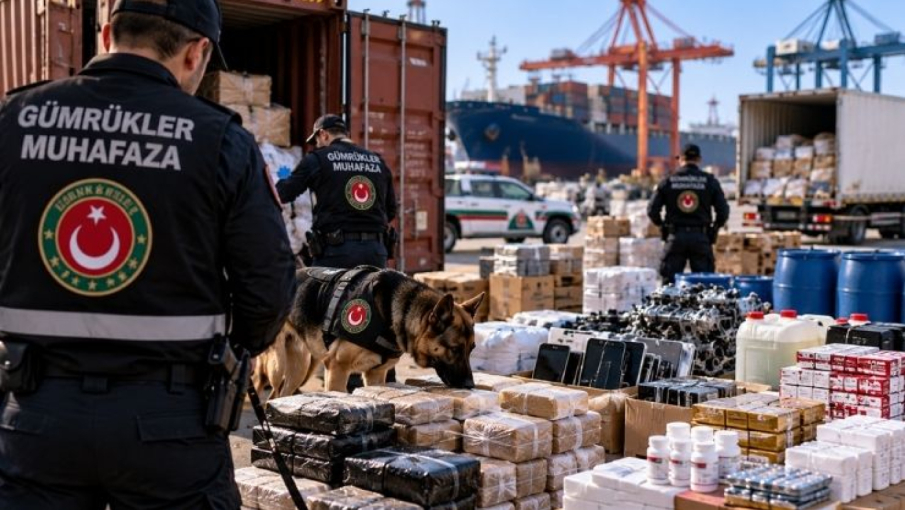 Gümrüklerde 91,7 Milyar TL’lik Kaçakçılık Darbesi!