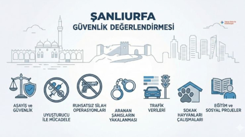 Şanlıurfa’da Kasım Ayı Asayiş Raporu Açıklandı