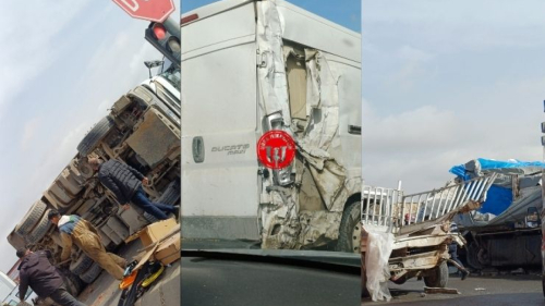 Akçakale Kavşağı’nda Zincirleme Kaza