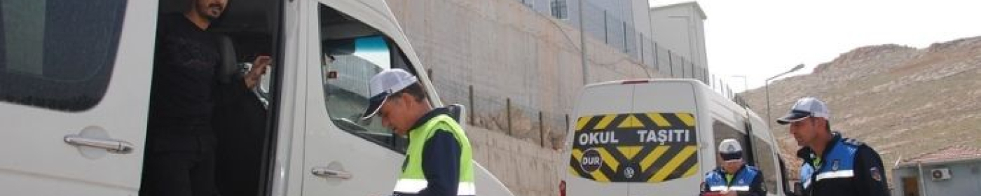 Şanlıurfa’da Okul Servislerine Sıkı Denetim