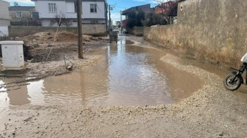 Suruç Sanayi Sitesi Çamur Deryasına Döndü