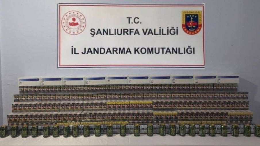 Urfa'da Binlerce Kaçak Ürün Ele Geçirildi